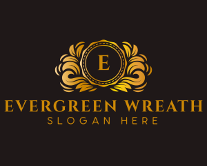 Vintage Luxury Ornament logo design