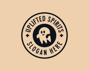 Spirit Halloween Ghost logo design