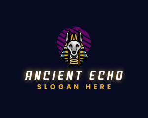 Anubis Ancient Warrior logo design