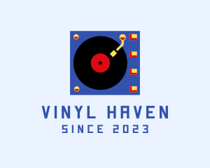 Retro Vinyl Player  logo