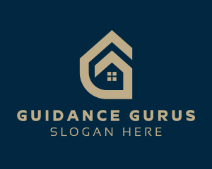 House Property Letter G logo design