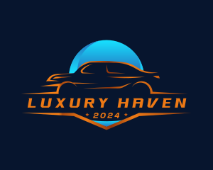 Luxury Car Mechanic logo design