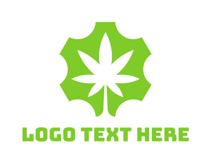 Green Cog Marijuana logo