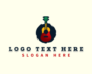 Reggae Guitar Instrument logo