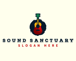 Reggae Guitar Instrument logo