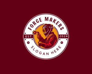 Metal Welder Helmet logo