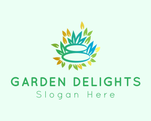 Natural Garden Pebbles logo design