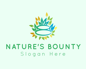 Natural Garden Pebbles logo design