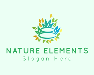 Natural Garden Pebbles logo design