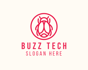 Modern Minimalist Bug logo