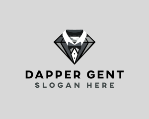 Diamond Suit Tailoring logo design