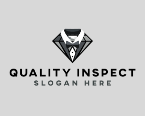 Diamond Suit Tailoring logo design