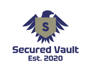 Security Shield Bird logo design