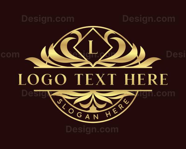 Luxury Ornamental Crest Logo