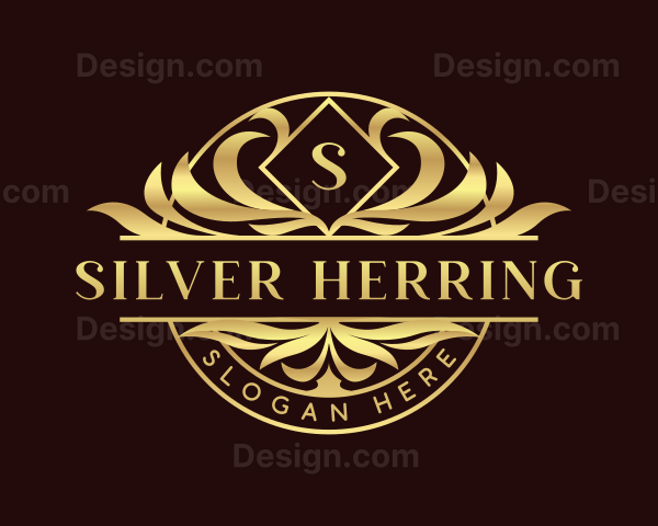 Luxury Ornamental Crest Logo