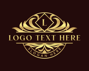  Luxury Ornamental Crest Logo