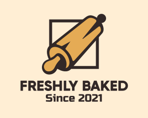 Wooden Rolling Pin logo design