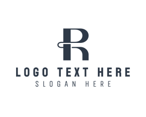 Modern Generic Corporate Letter R logo