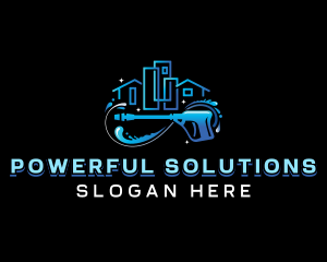 Residential Pressure Washer logo design