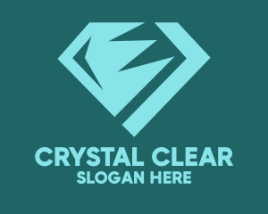 Blue Diamond Crystal logo