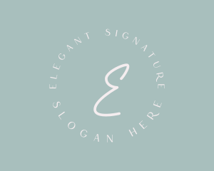 Elegant Beauty Business logo design