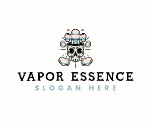 Skull Smoke Vapor logo