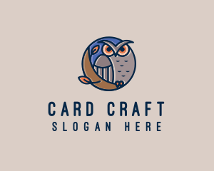 Night Owl Bird logo design