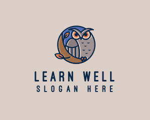 Night Owl Bird logo design