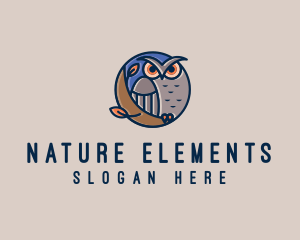 Night Owl Bird logo design