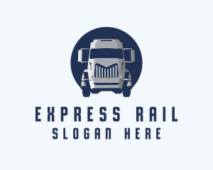 Express Truck Delivery logo design