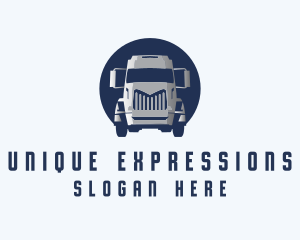 Express Truck Delivery logo design