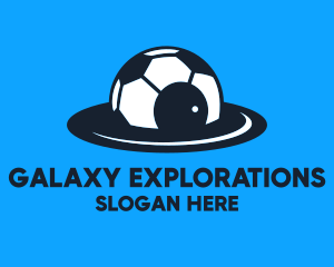 Spaceship Soccer Team  logo design