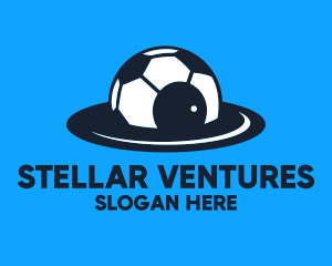 Spaceship Soccer Team  logo design