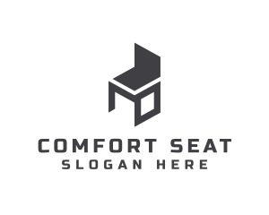 Seat Cube Furniture logo design