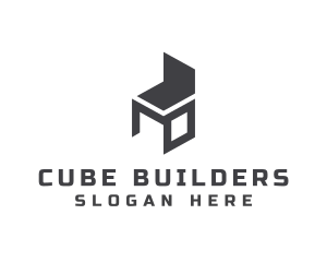 Seat Cube Furniture logo design