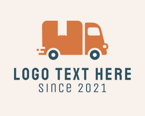 Package Delivery Truck  logo