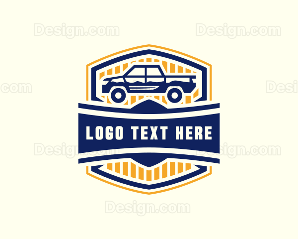 Delivery Pickup Truck Logo