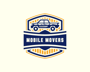 Delivery Pickup Truck  logo design