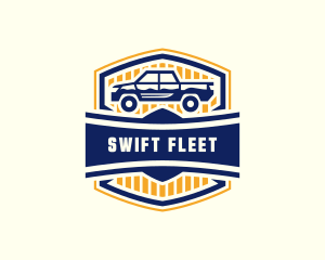 Delivery Pickup Truck  logo design