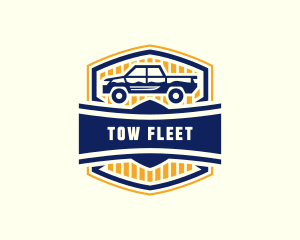 Delivery Pickup Truck  logo design