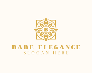 Elegant Floral Garden logo design