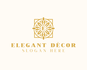 Elegant Floral Garden logo design