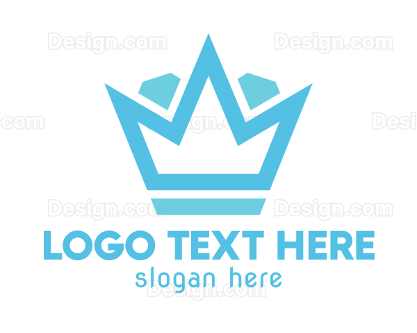 Luxury Gem Crown Logo