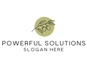 Botanical Essential Oil  logo design