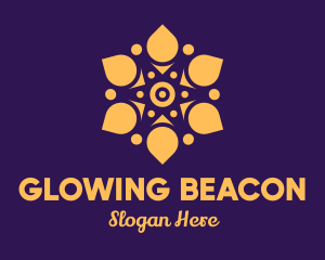 Yellow Flower Lantern  logo