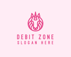 Mythical Horse Unicorn logo design