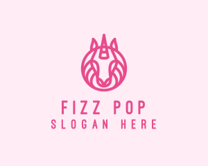 Mythical Horse Unicorn logo design