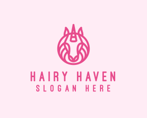 Mythical Horse Unicorn logo design