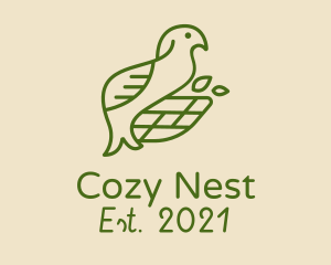 Green Bird Nest  logo