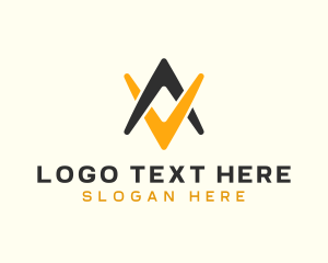 Unique Boomerang Business Letter VA logo